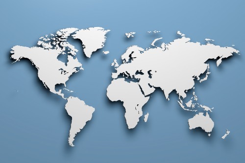 world map