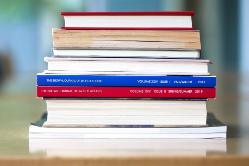stack of books