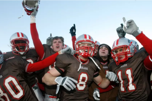 Bears celebrate a victory