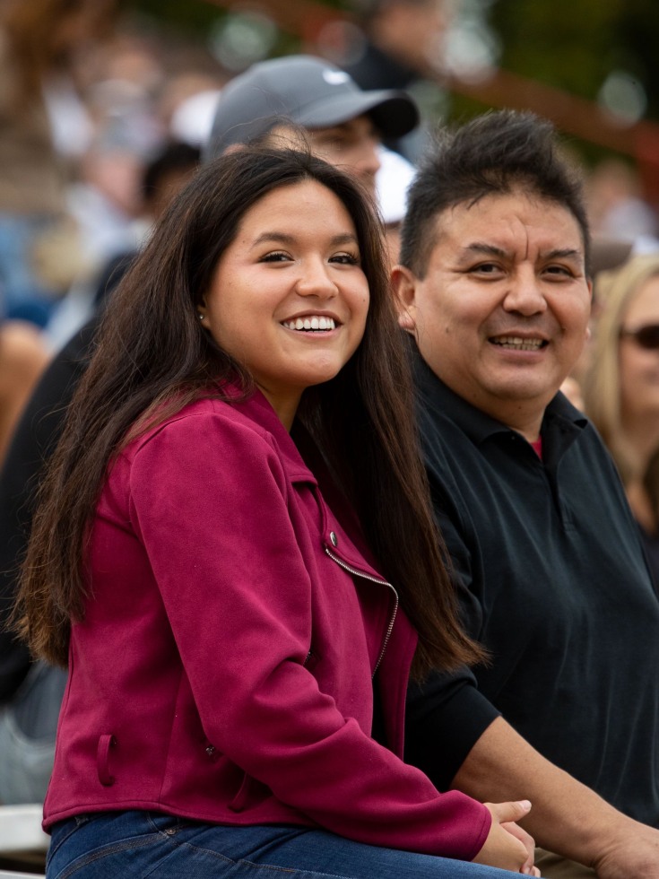 Elvia and father