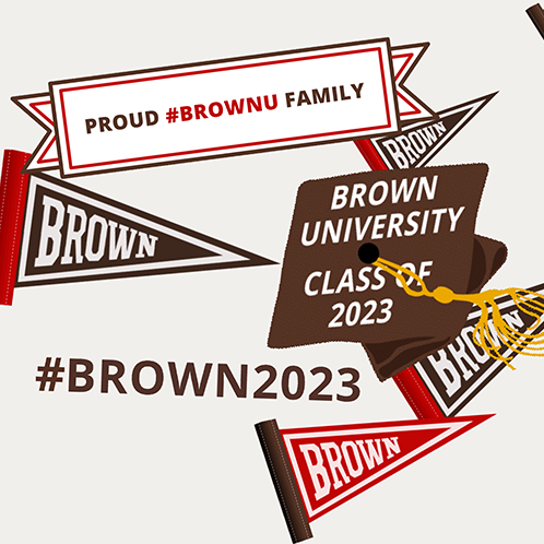 a collage of Class of 2023 giphy stickers