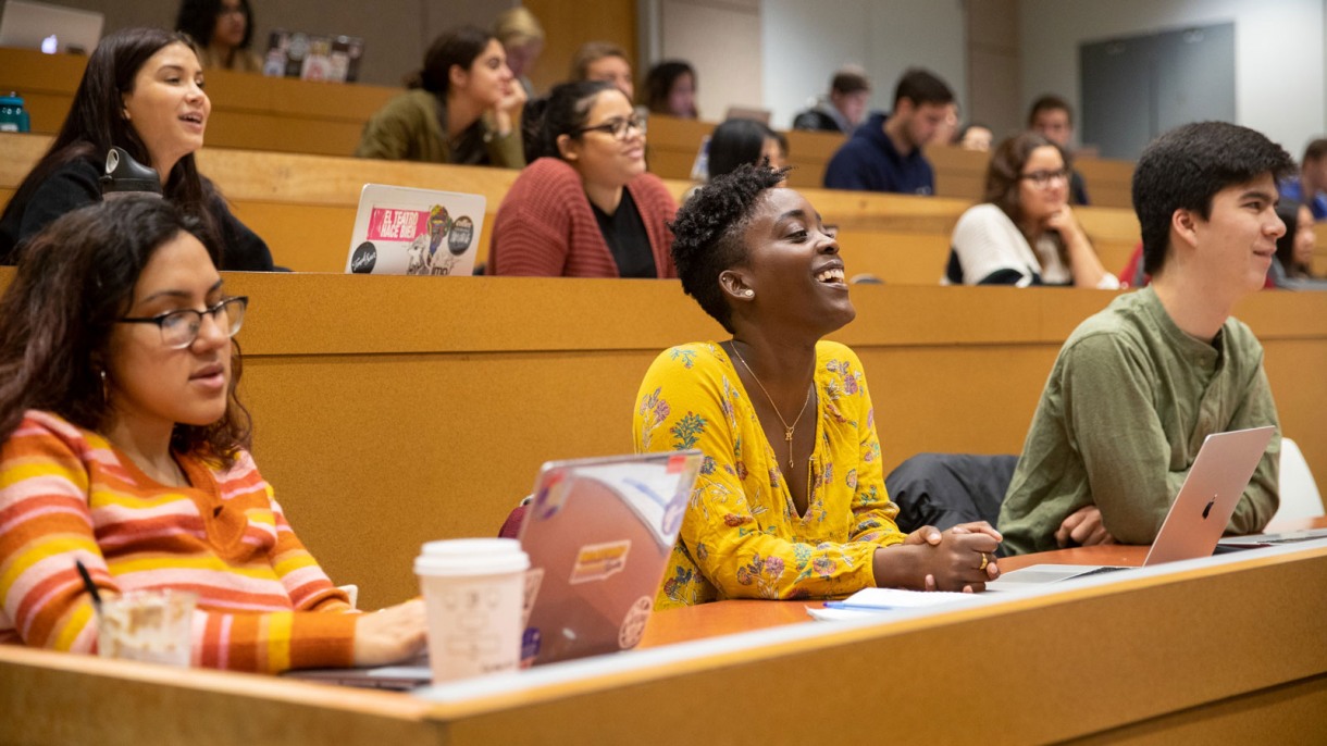Students in seminar room