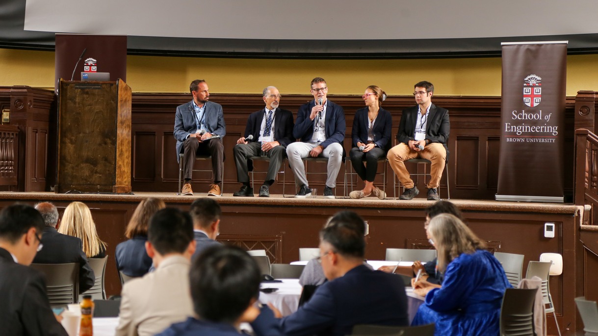 At inaugural technology and society symposium, a focus on sustainable energy solutions At inaugural technology and society symposium, a focus on sustainable energy solutions