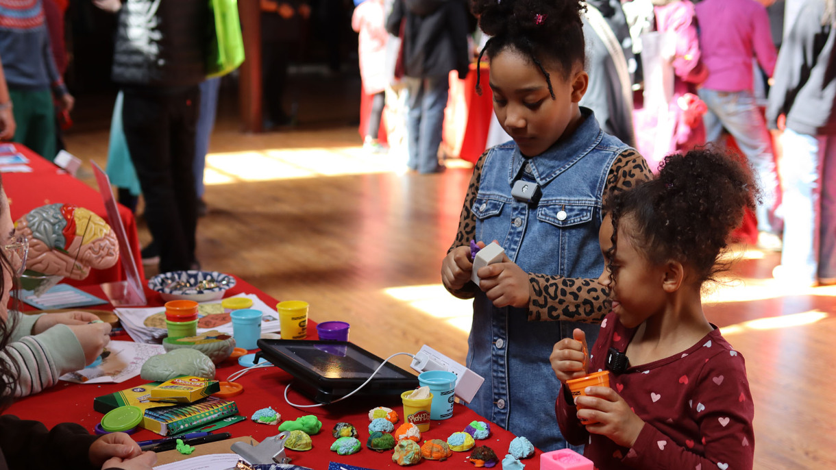 Photos: Rhode Island families enjoy a day of discovery at the Brown Brain Fair