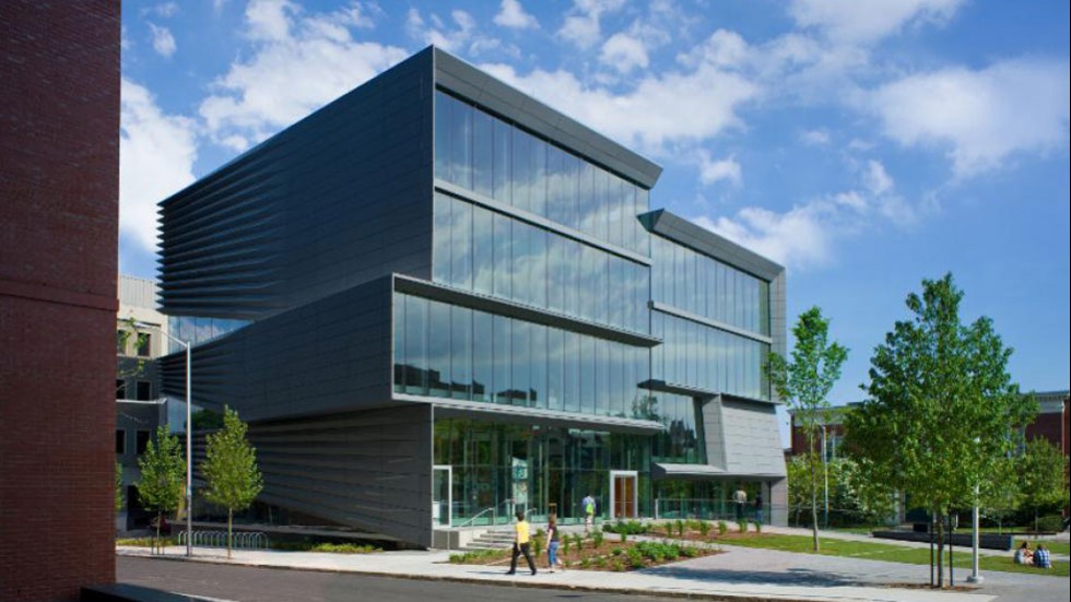 The exterior of the Granoff Center