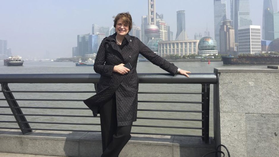 President Paxson in Shanghai