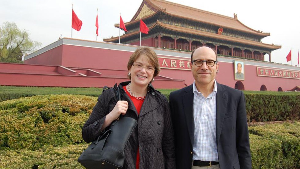 Christina Paxson and Ed Steinfeld