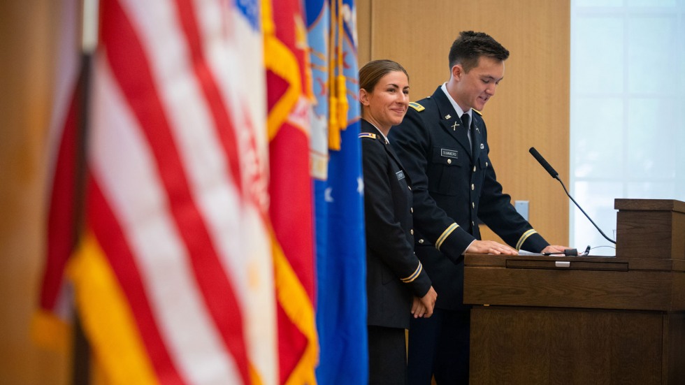 Graduating Veterans Recognition and Commissioning Ceremony