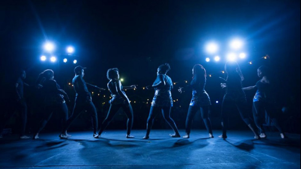 Dancers on stage