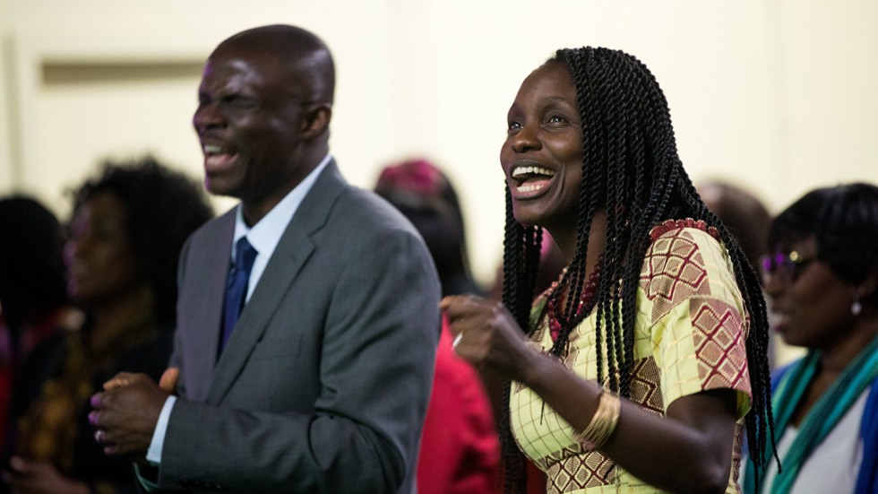 Akosua Boadiwaa Adu-Boahene laughing