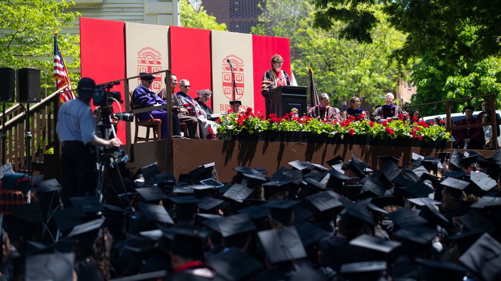 Christina Paxson at College Ceremony