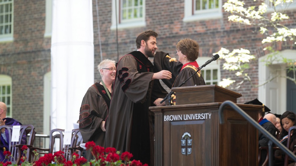 John Krasinski, Christina Paxson