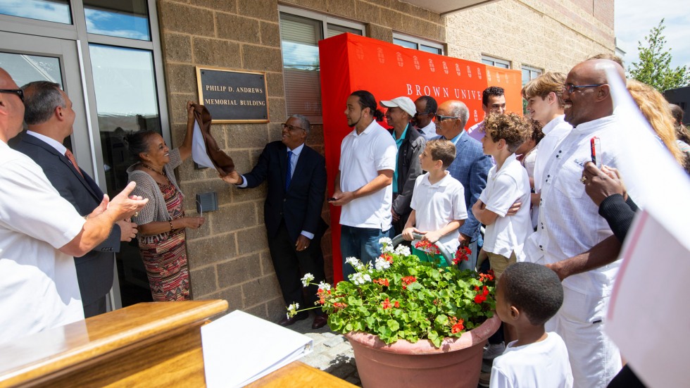 Dedication of Philip D. Andrews Memorial Building