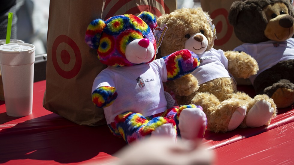 Brown Build-a-Bears at Feel Good Friday event