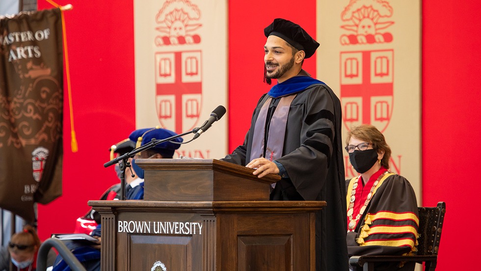 Bardiya Akhbari, a Ph.D. graduate