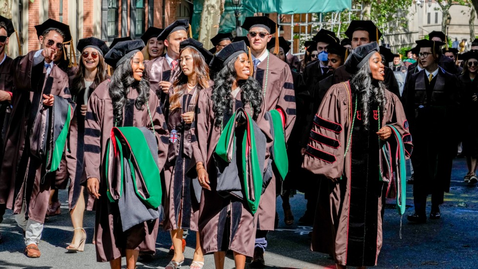 Med school procession