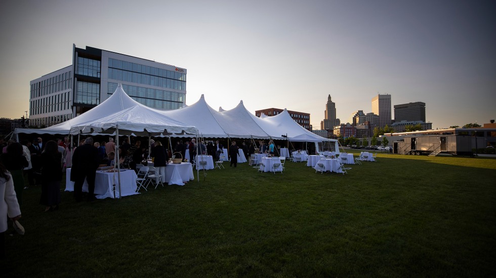 50 Year of Medicine celebration tent