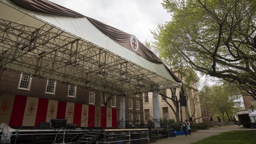 Commencement stage