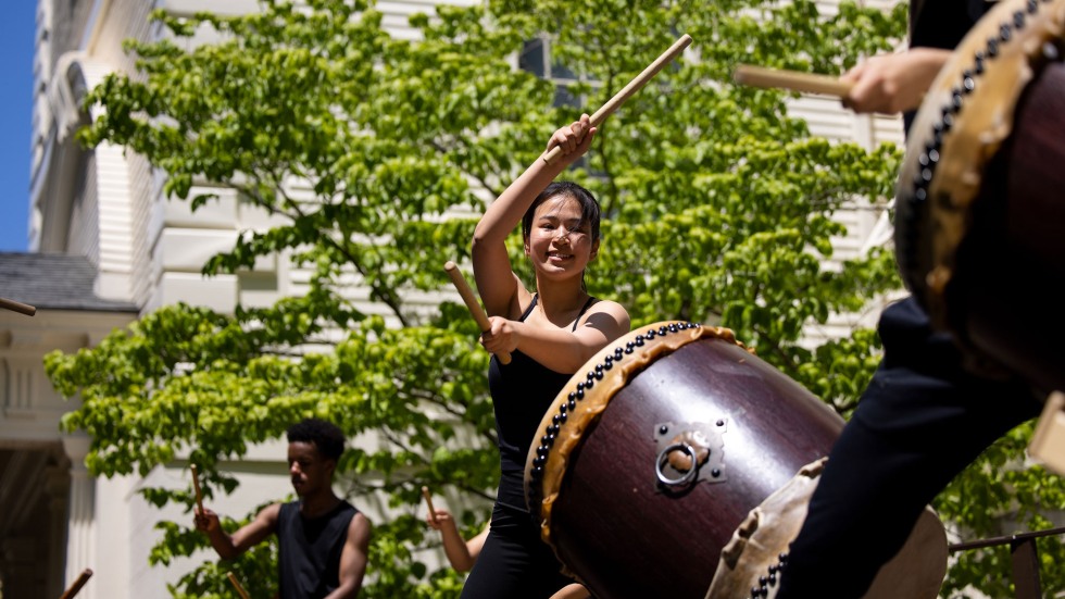 Taiko drummer