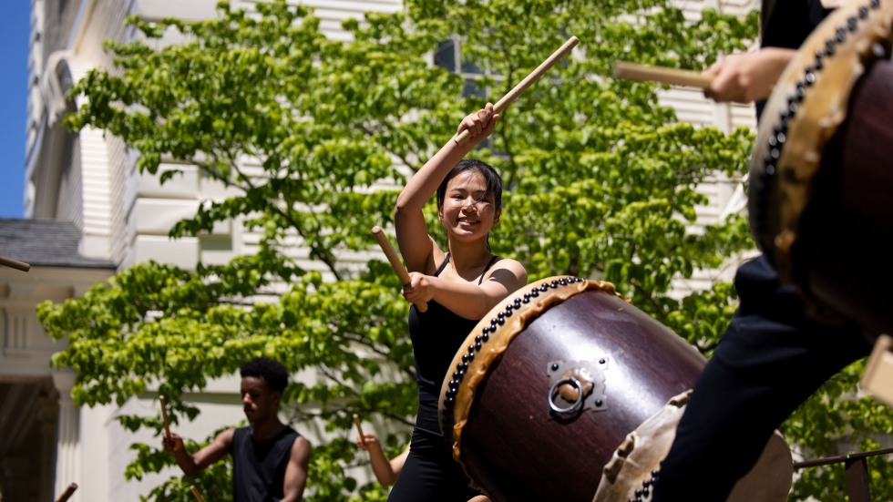 Taiko drummer