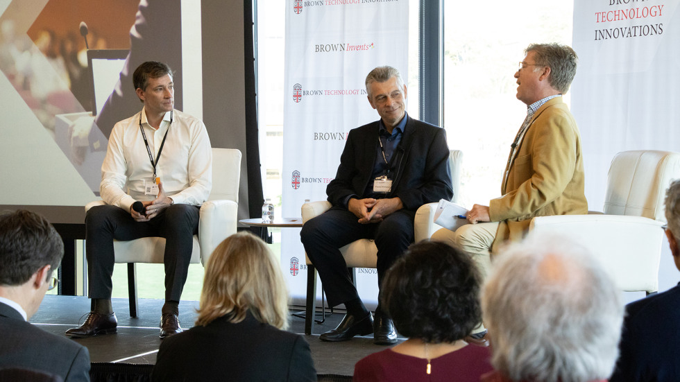 panel speakers on stage 