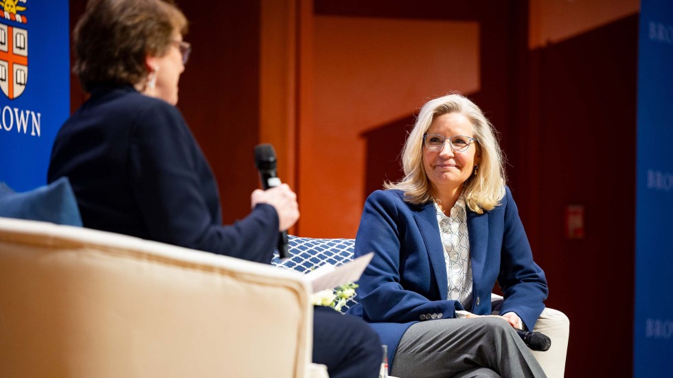 Liz Cheney answers questions 