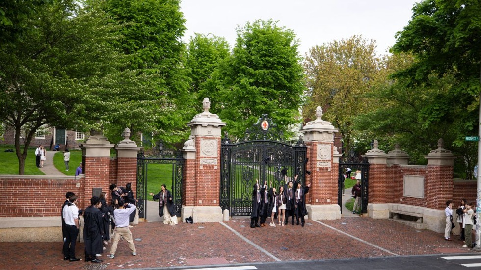 students taking photos 