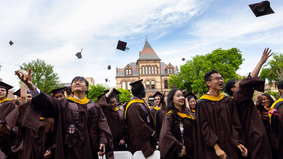 graduates celebrating 