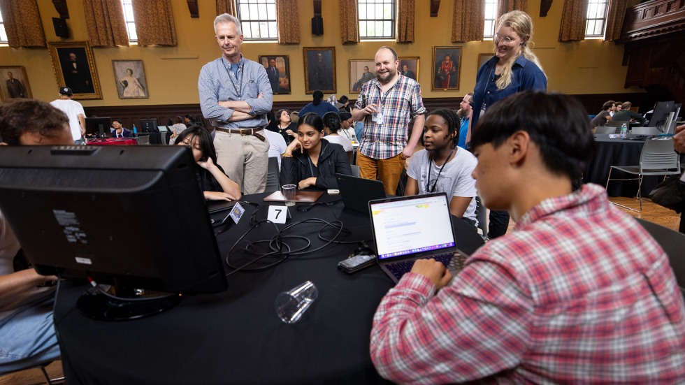 Brown datathon in Sayles Hall