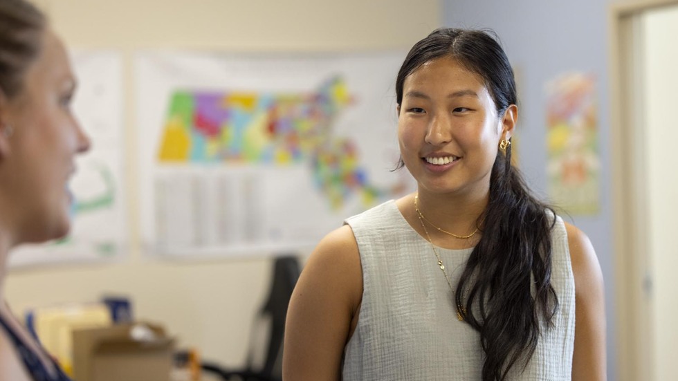 Yang works in CWA Providence office with supervisor