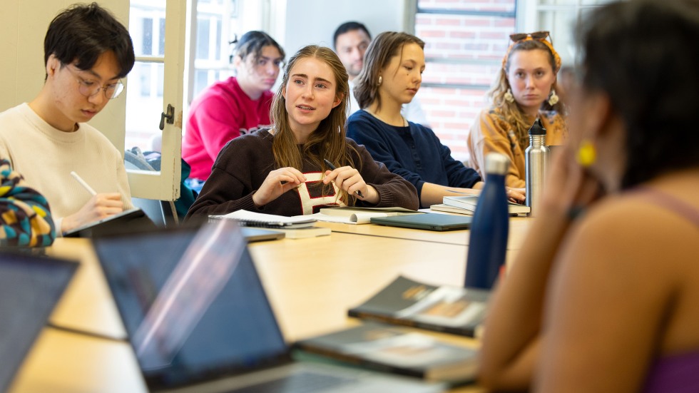 Students in a class