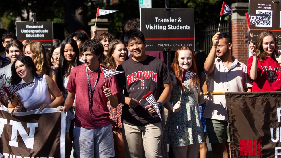Convocation procession