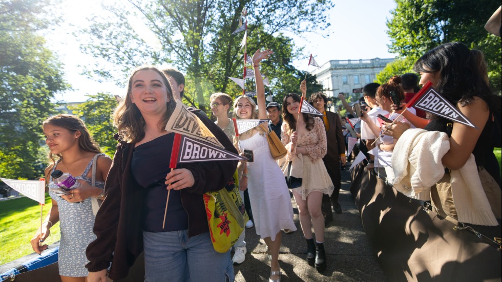 Convocation procession