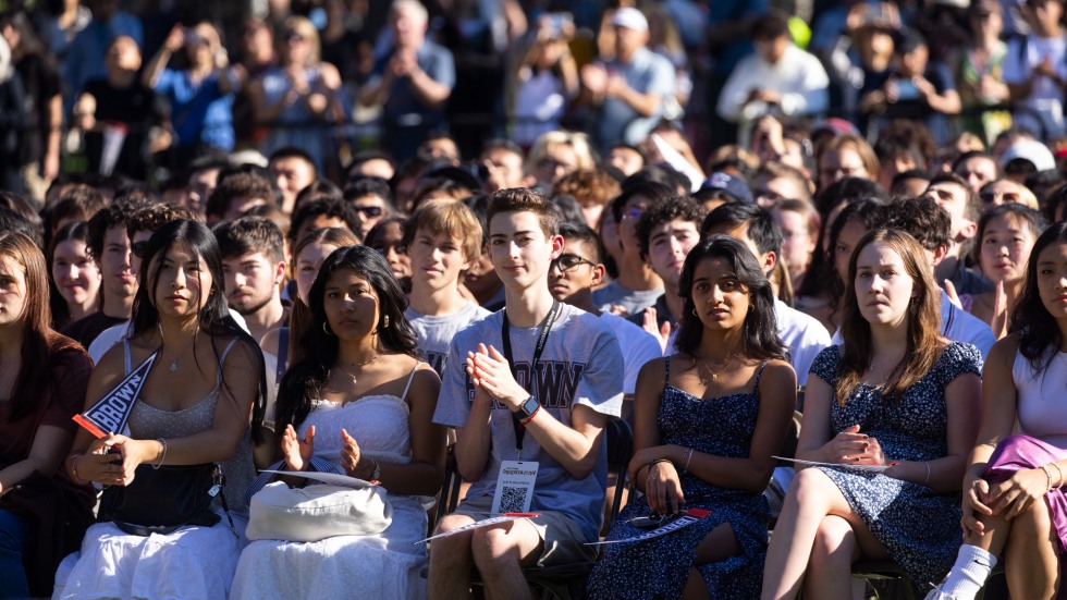 Seated audience
