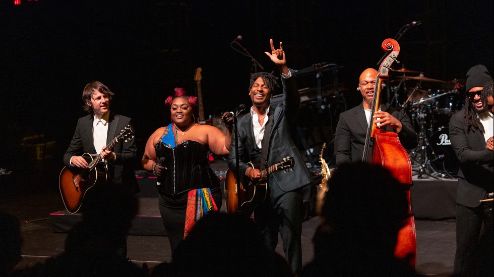 Jon Batiste and his band