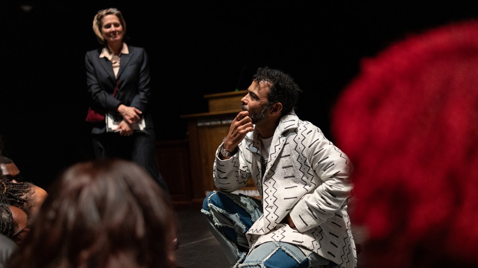 Daveed Diggs and Karin Wulf