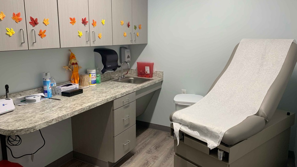 SMART Clinic exam room