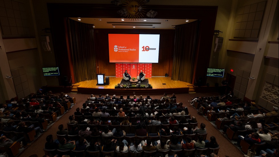 Audience in the auditorium