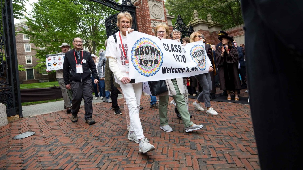 Class of 1970 procession
