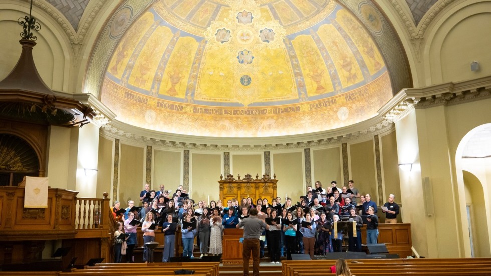 chorus rehearsal