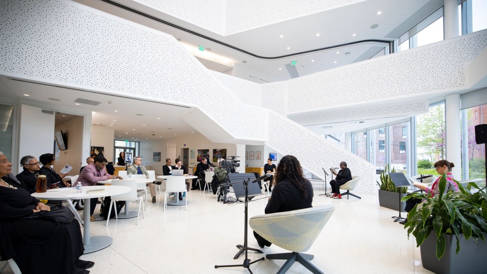 agora in Stephen Robert ’62 Hall