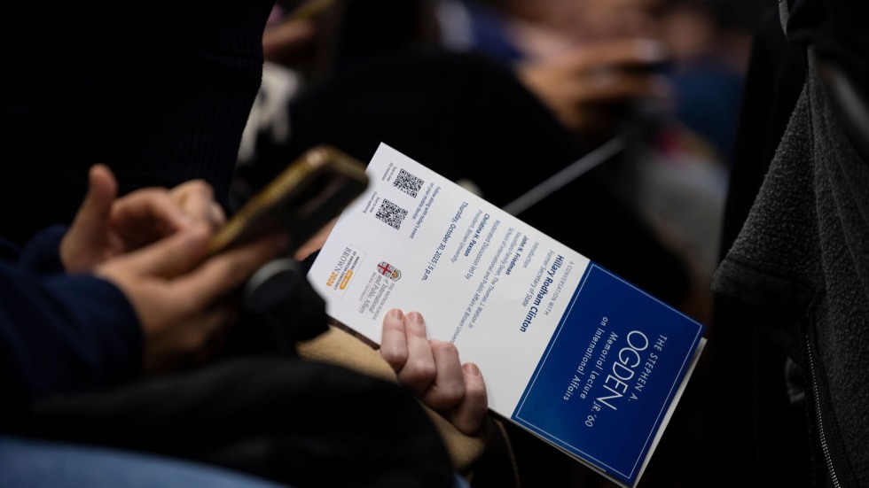 Ogden Lecture Series program