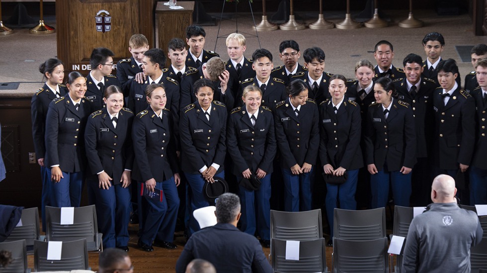 group of ROTC cadets