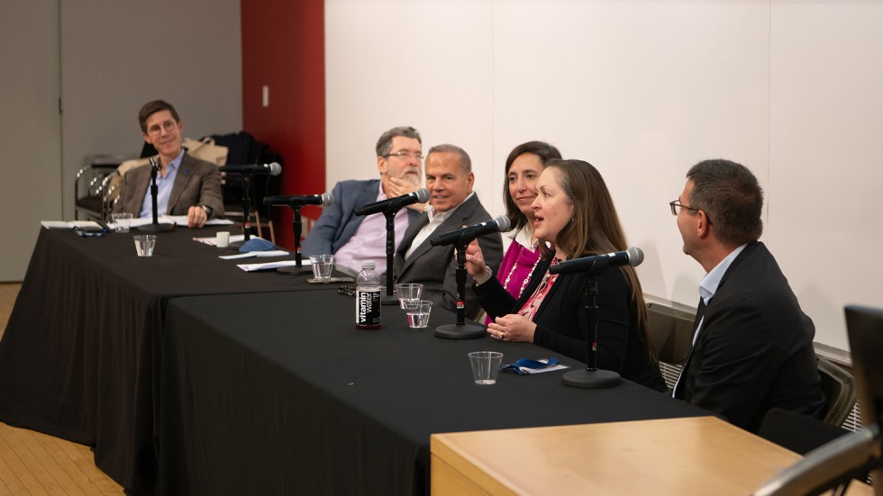 panelists discuss their careers in public service