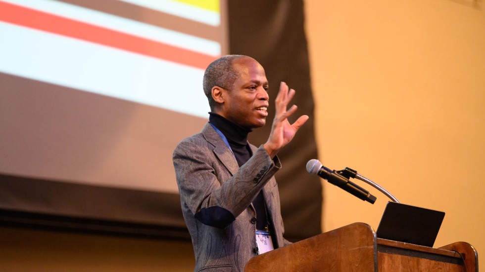 Class of 1992 graduate Kwame Campbell