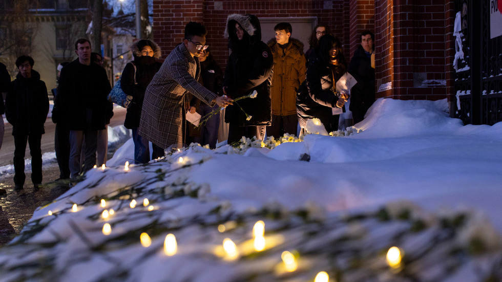 memorial at Van Wickle Gates