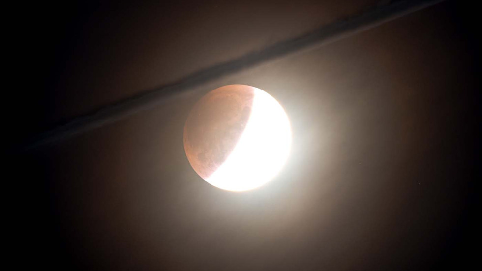 Photos: Students capture lunar eclipse images from Barus & Holley