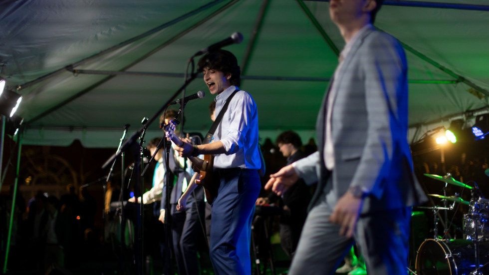 The Stowaways perform at Campus Dance