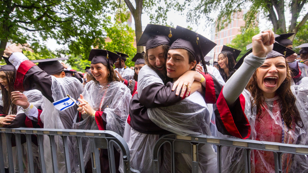 Students at College Ceremony