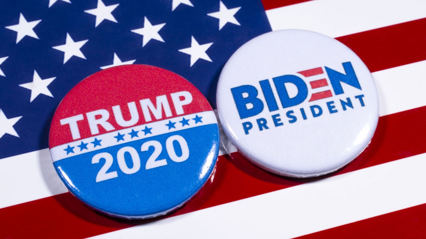 B JOE BIDEN FOR PRESIDENT OF THE UNITED STATES 2020 3"  PIN BACK BUTTON 